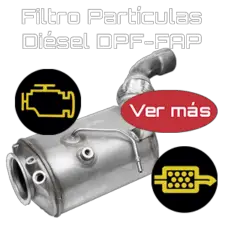 Filtro de Partículas Diésel DPF y FAP. Electrónica Automóvil Servicio de Reparación en Lebrija, Sevilla